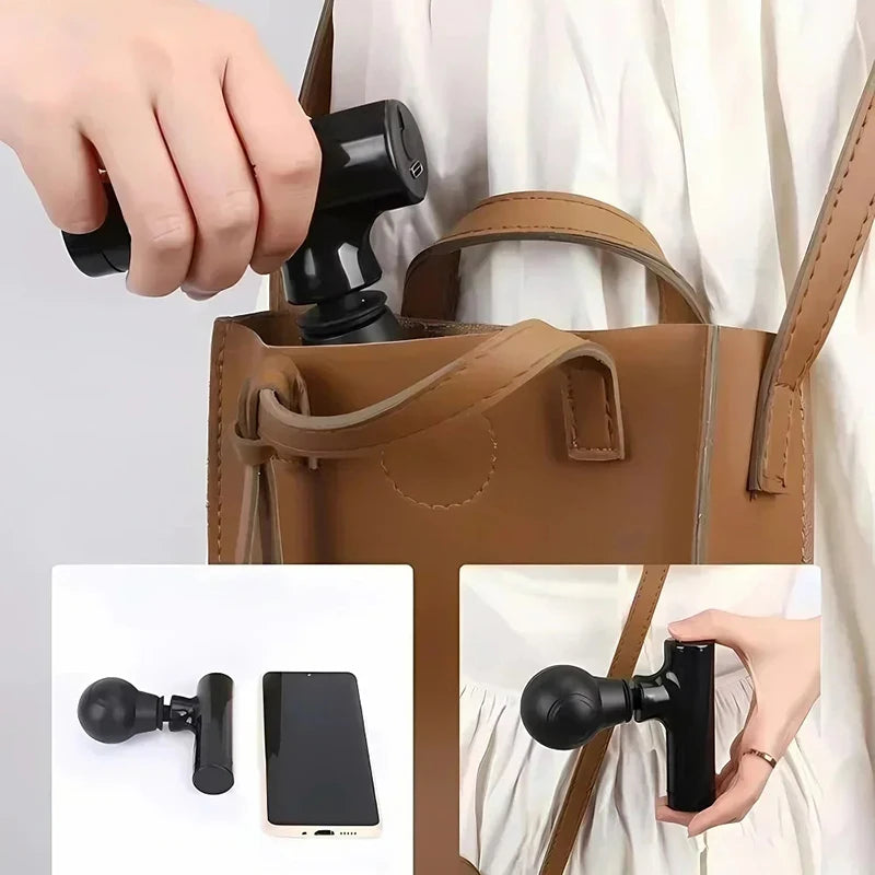 Xiaomi Portable Fascial Massage Gun Massager For Body Neck Back Deep Tissue Muscle Relaxation Pain Relief Tool Small Handheld