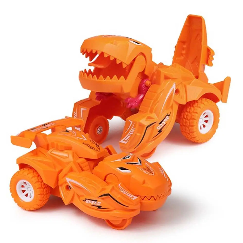 Car Inertial Sliding Dino Car Dinosaur Robot Car Toy Deformation Car Dinosaur Deformation Car Transformer Dinosaur Car