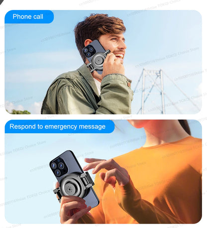 Magnetyczny statyw do selfie do iPhone'a 12-16 Pro Max, 51-calowy statyw podróżny z Magsafe, zacisk do telefonu do smartfona z systemem Android