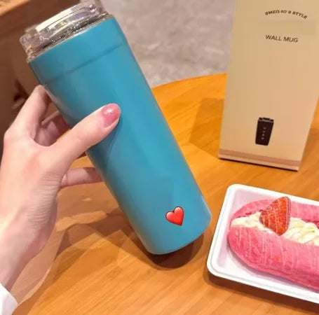 Kubek termiczny 550 ml SME G – przenośny, stal nierdzewna, próżniowy, z uchwytem i szczelną pokrywką