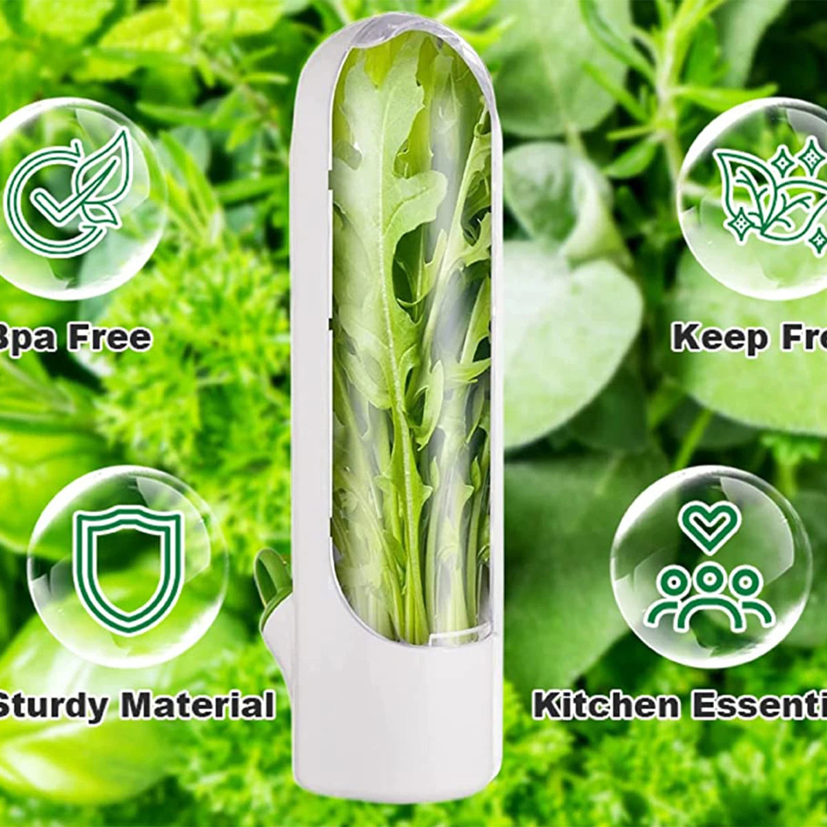 Pojemnik do przechowywania świeżych ziół – Herb Saver Fresh Keeper